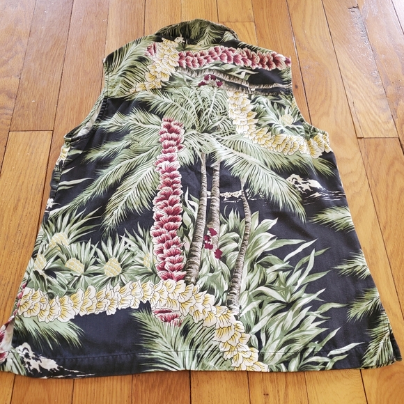 Tommy Bahama 100%‎ Silk Top - Picture 4 of 5